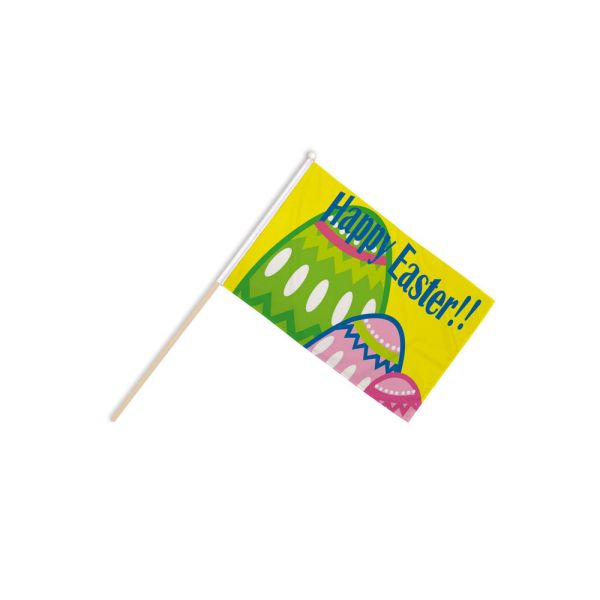 Happy Easter Hand Flags