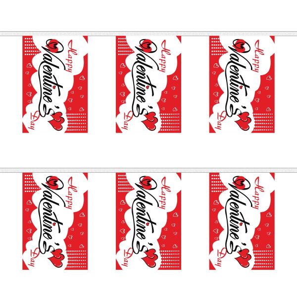 Happy Valentines Day Rectangular Bunting