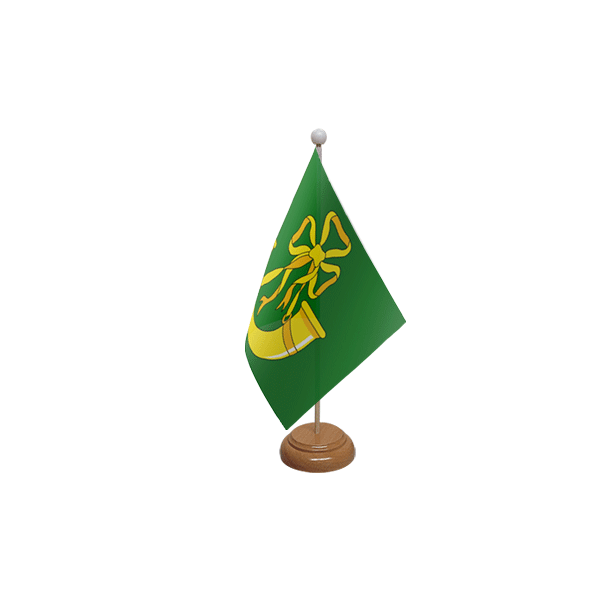 Huntingdonshire Wooden Table Flag