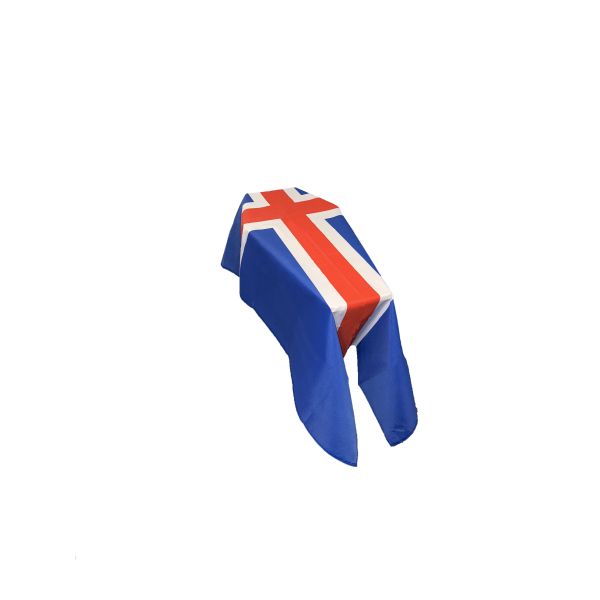 Iceland Coffin Drape Flag