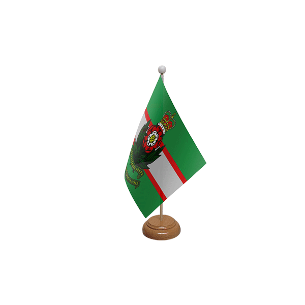 Intelligence Corps Wooden Table Flag