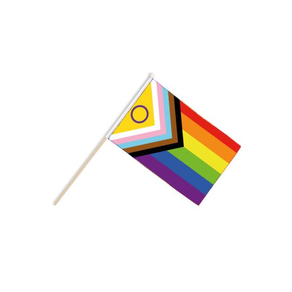 Intersex Progress Pride Hand Flags