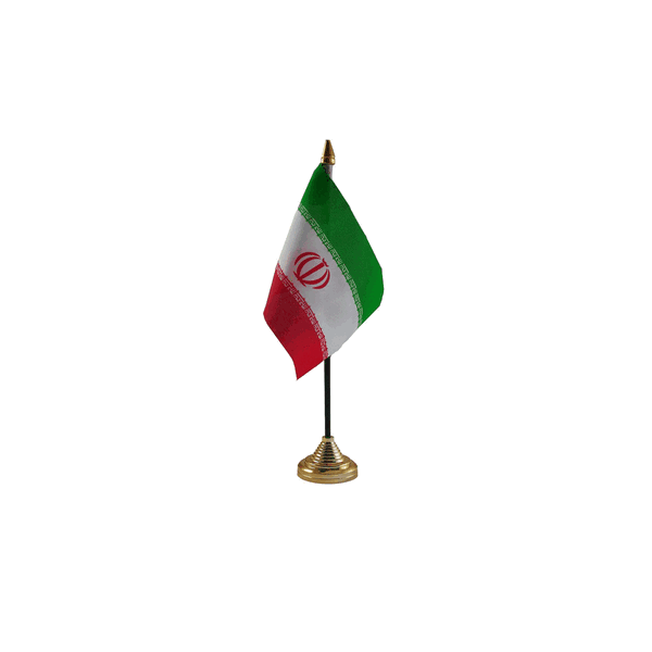 Iran Small Table Flag