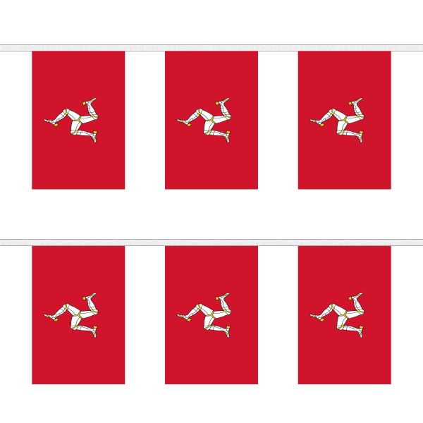 Isle of Man Rectangular Bunting