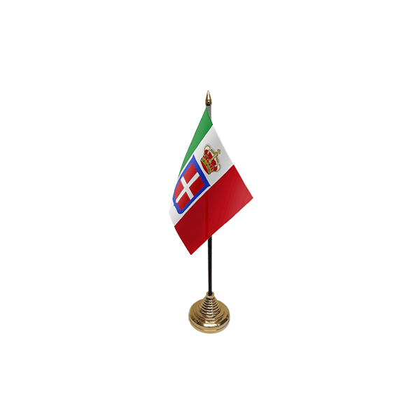 Italy State 1861-1946 Small Table Flag