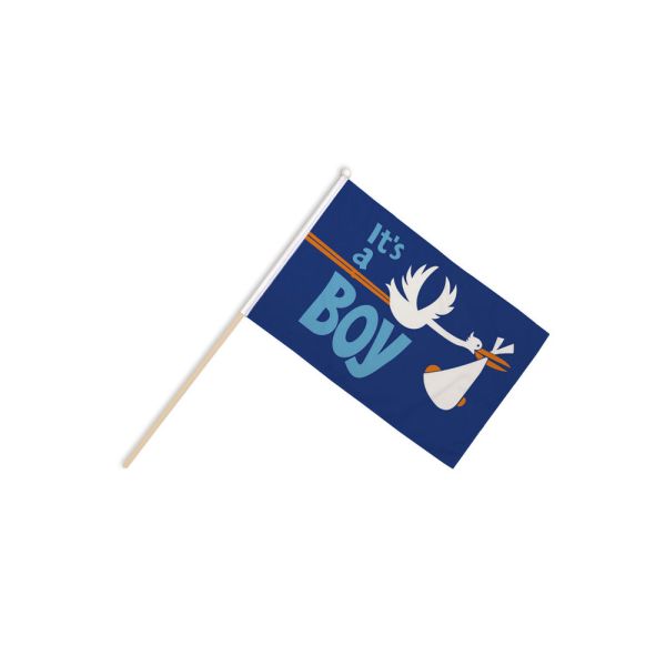 Its a Boy Hand Flags