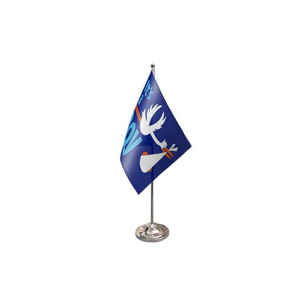 Its a Boy Satin Table Flag