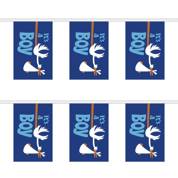 Its a Boy Rectangular Bunting