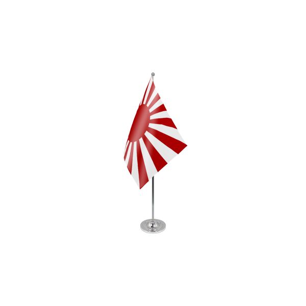Japan Rising Sun Satin Table Flag