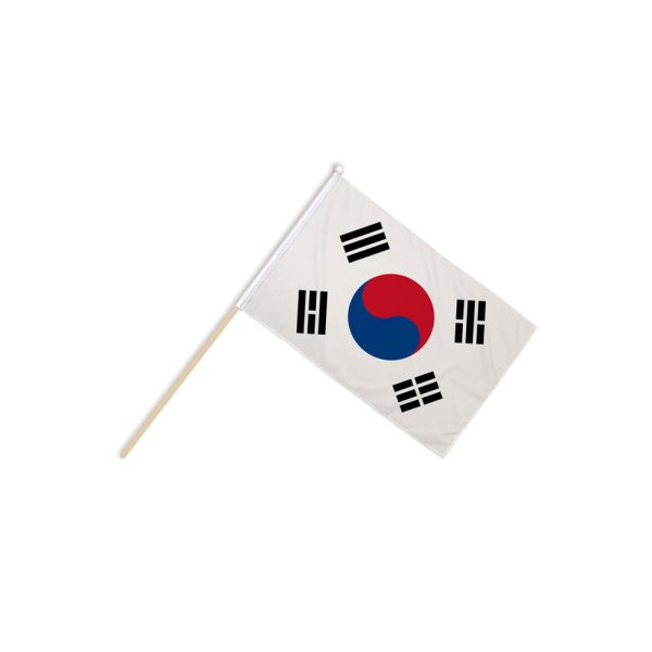 Korea South Hand Flags