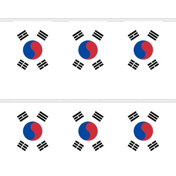 Korea South Rectangular Bunting