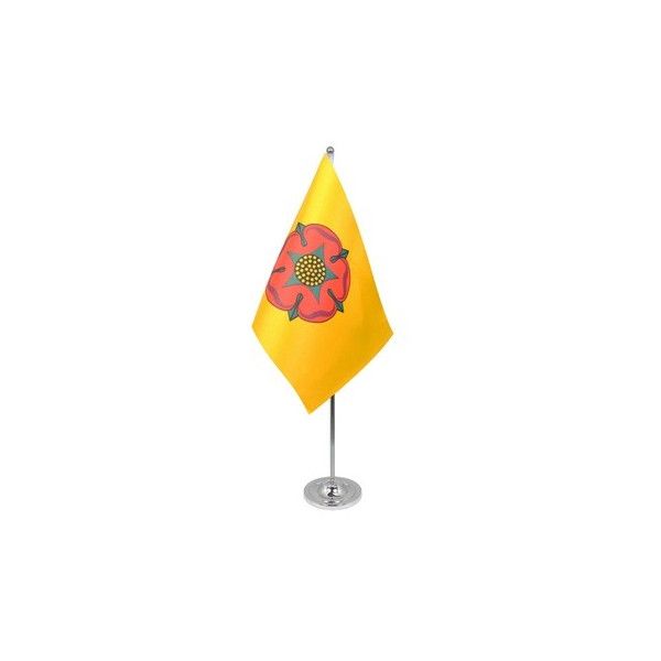 Lancashire New Satin Table Flag