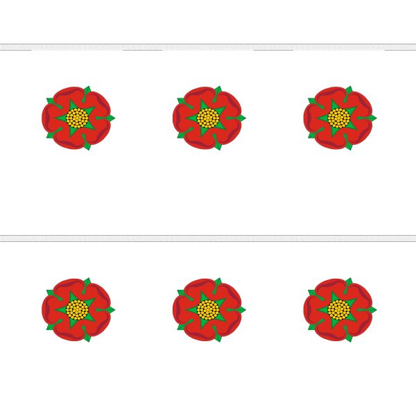 Lancashire Old Rectangular Bunting