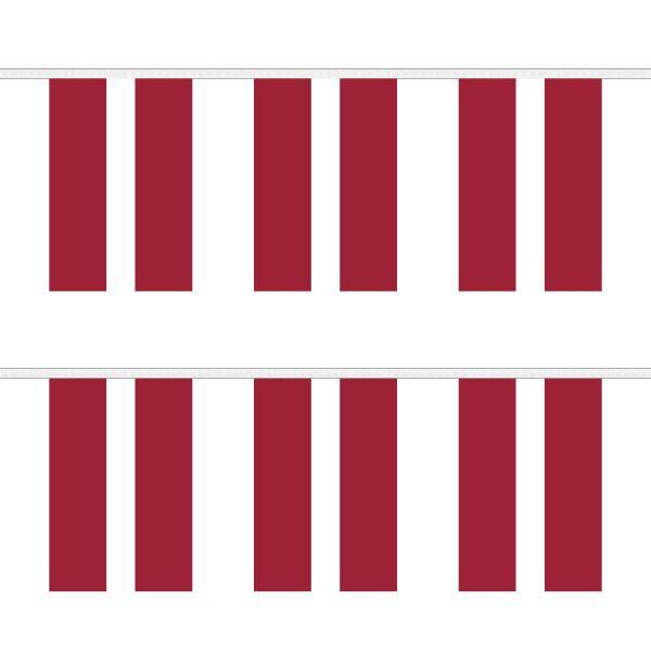 Latvia Rectangular Bunting