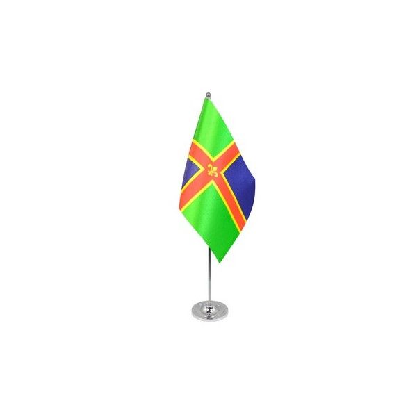 Lincolnshire Satin Table Flag