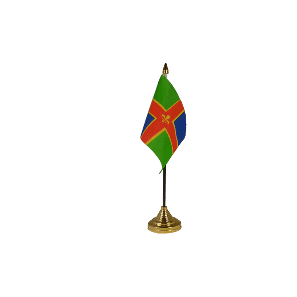Lincolnshire Small Table Flag