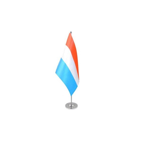 Luxembourg Satin Table Flag