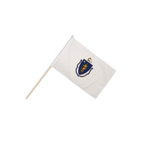 Massachusetts Hand Flags