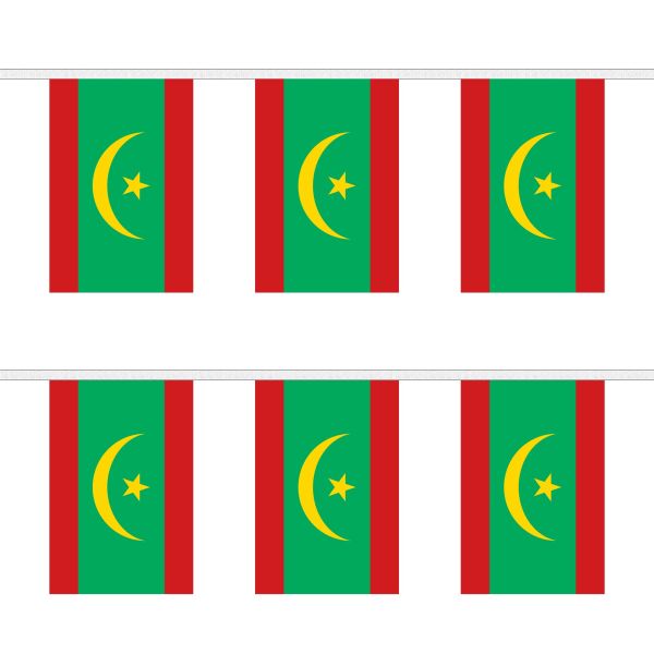 Mauritania New Rectangular Bunting