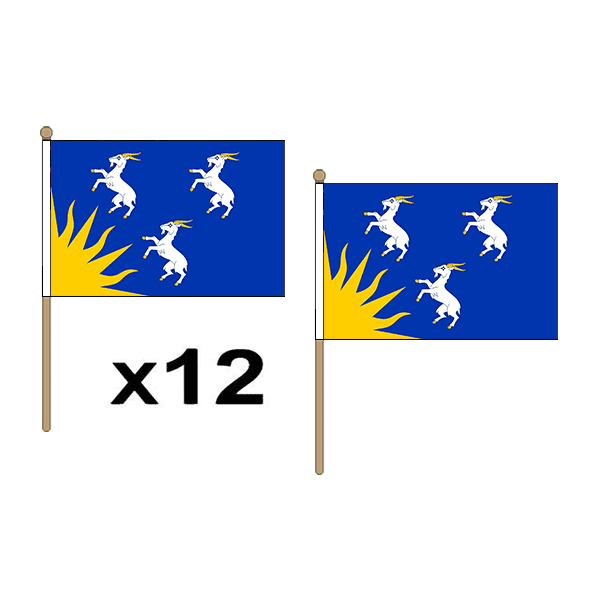 Merionethshire Hand Flags