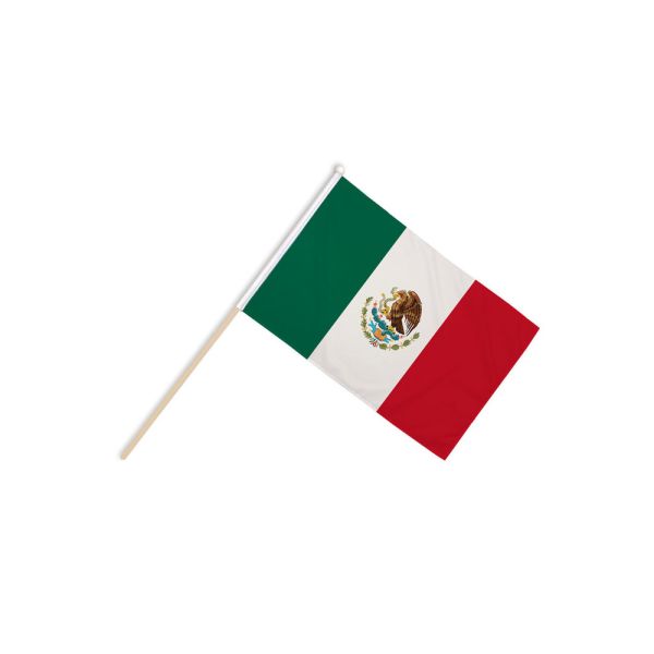Mexico Hand Flags