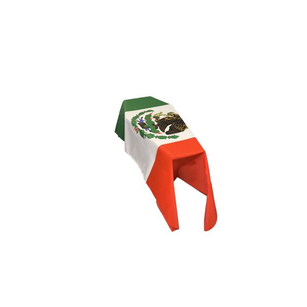 Mexico Coffin Drape Flag