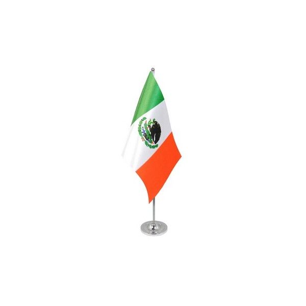 Mexico Satin Table Flag