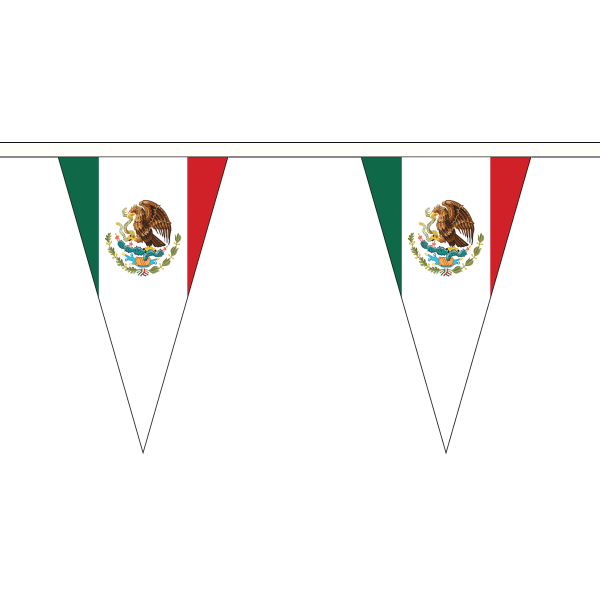 Mexico Triangle Bunting