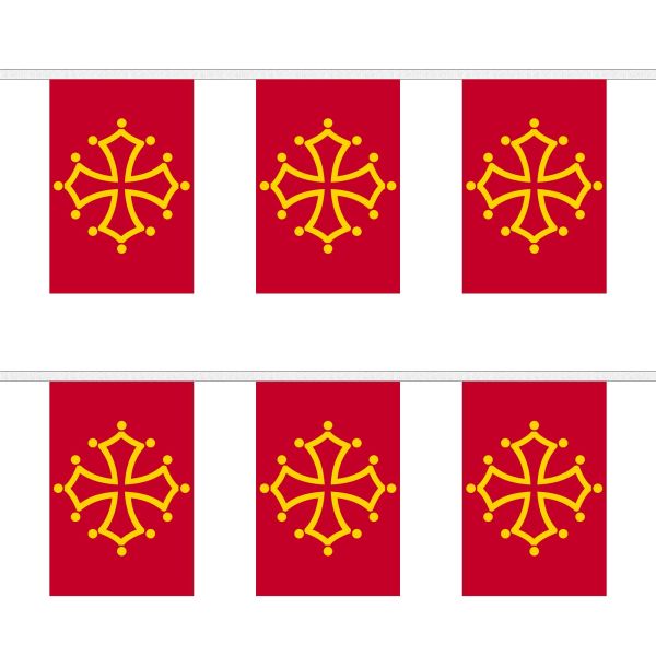 Midi-Pyrenees Rectangular Bunting