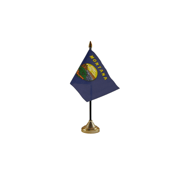 Montana Small Table Flag