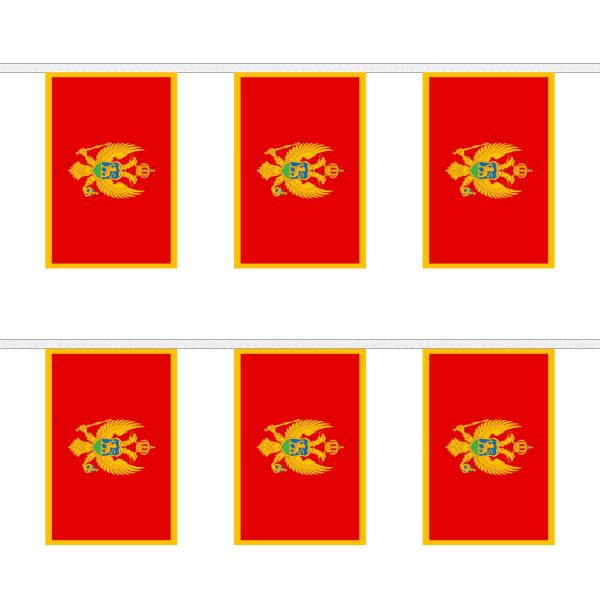 Montenegro Rectangular Bunting