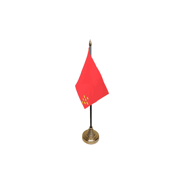 Murcia Small Table Flag