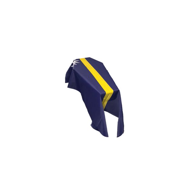 Nauru Coffin Drape Flag