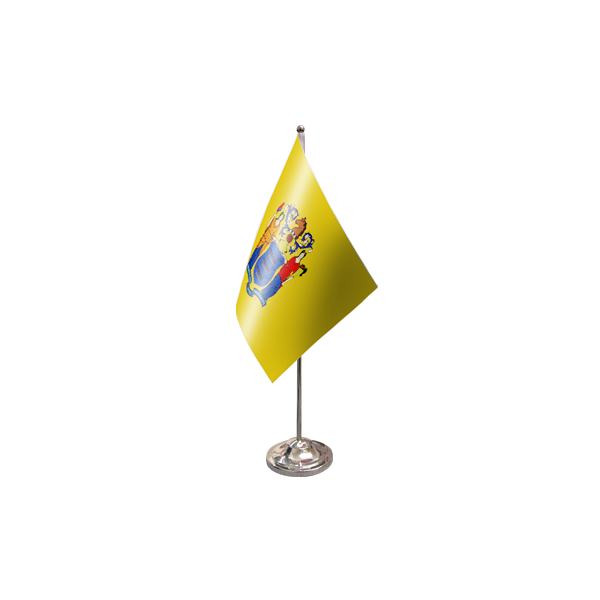New Jersey Satin Table Flag