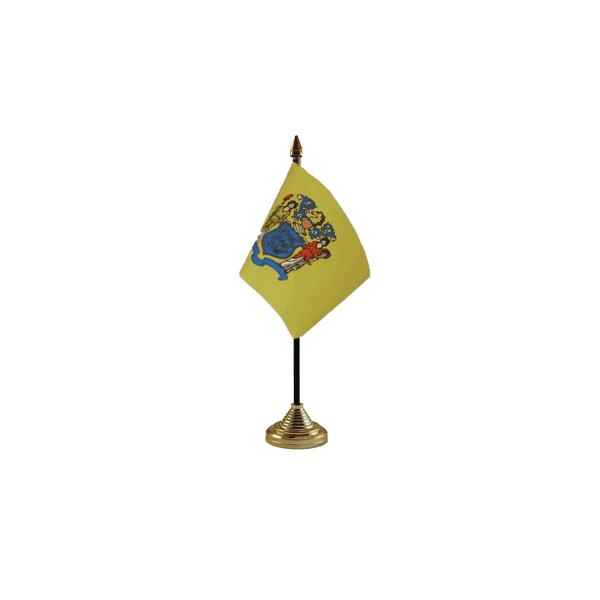 New Jersey Small Table Flag