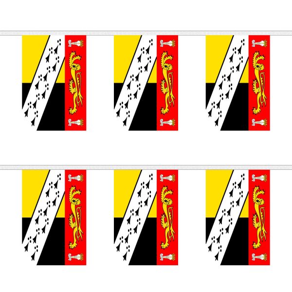 Norfolk Old (with Crest) Rectangular Bunting