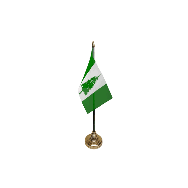 Norfolk Island Small Table Flag