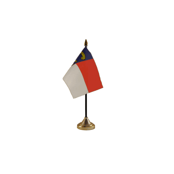 North Carolina Small Table Flag
