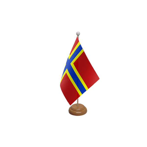 Orkney New Wooden Table Flag