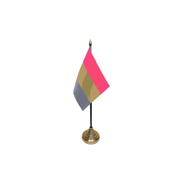 Pansexual Small Table Flag