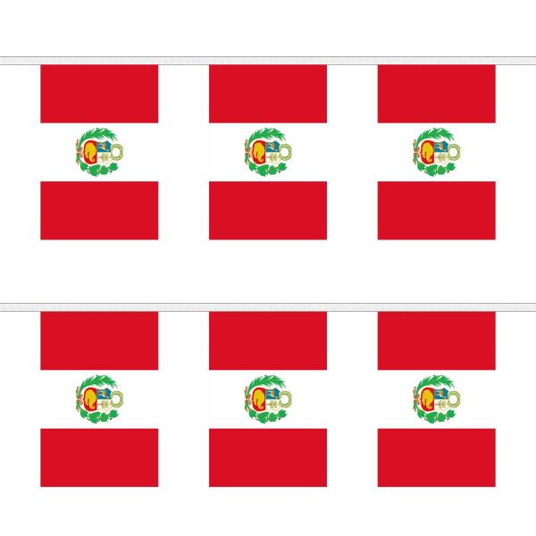 Peru Crest Rectangular Bunting