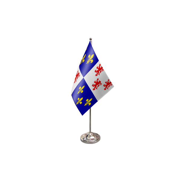 Picardy Satin Table Flag