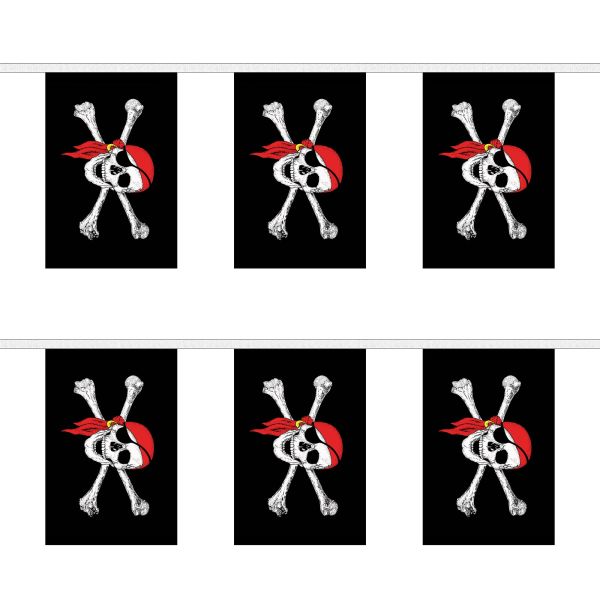 Pirate Bandana Rectangular Bunting