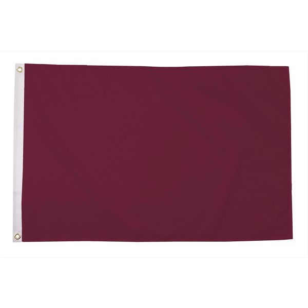 Plain Maroon Flag