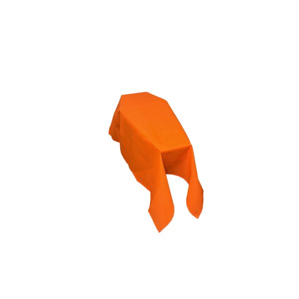 Plain Orange Coffin Drape Flag