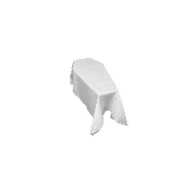 Plain White Coffin Drape Flag