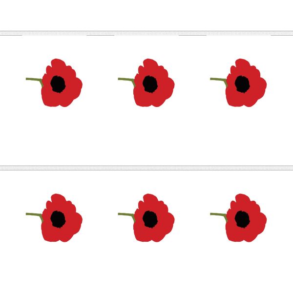 Poppy Rectangular Bunting