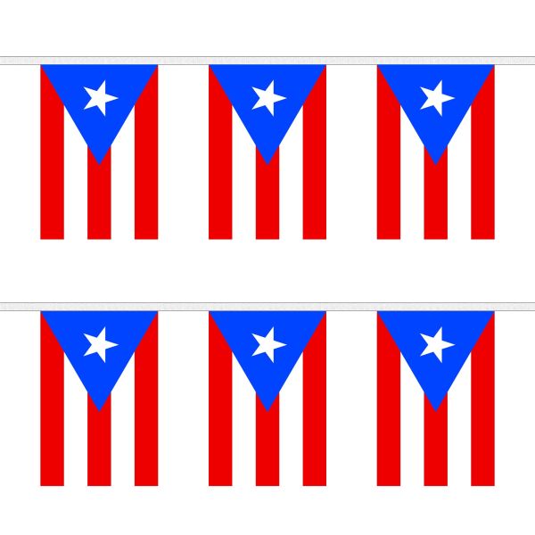Puerto Rico Rectangular Bunting