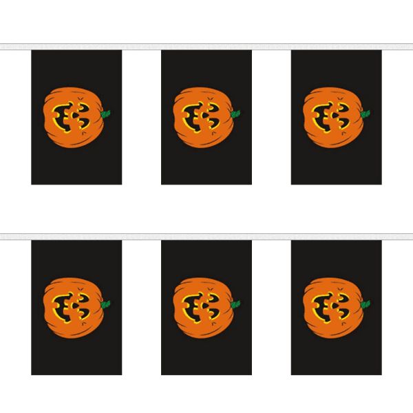 Pumpkin Rectangular Bunting
