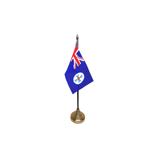 Queensland Small Table Flag